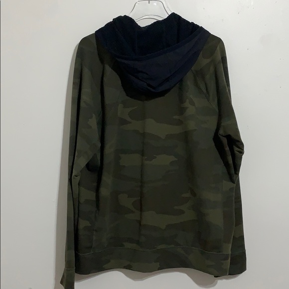 Mens Abercrombie hoodie camo sweatshirt size Lg ❤️ - Picture 6 of 6